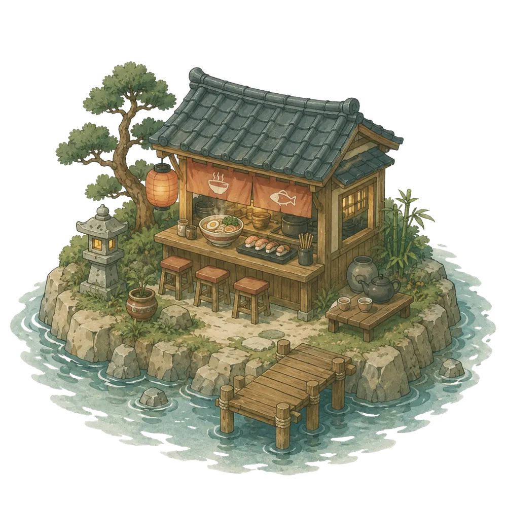 I want to chat in Japanese at sushi bars and izakaya